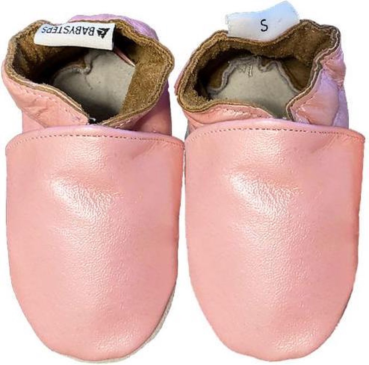 BabySteps slofjes Plain Pearl Pink maat 28/29