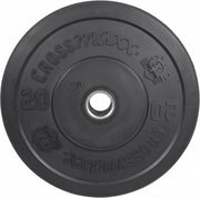 Olympische Bumper Plate 50mm 20 kg - zwart