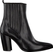 Notre-V 02a-201 Enkellaarsjes - Enkelboots - Dames - Zwart - Maat 37