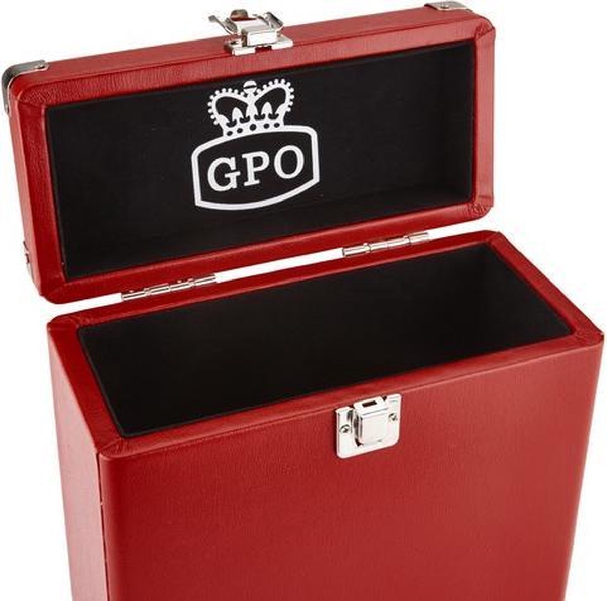 GPO CASE7RED 7'' vinyl opbergkoffer