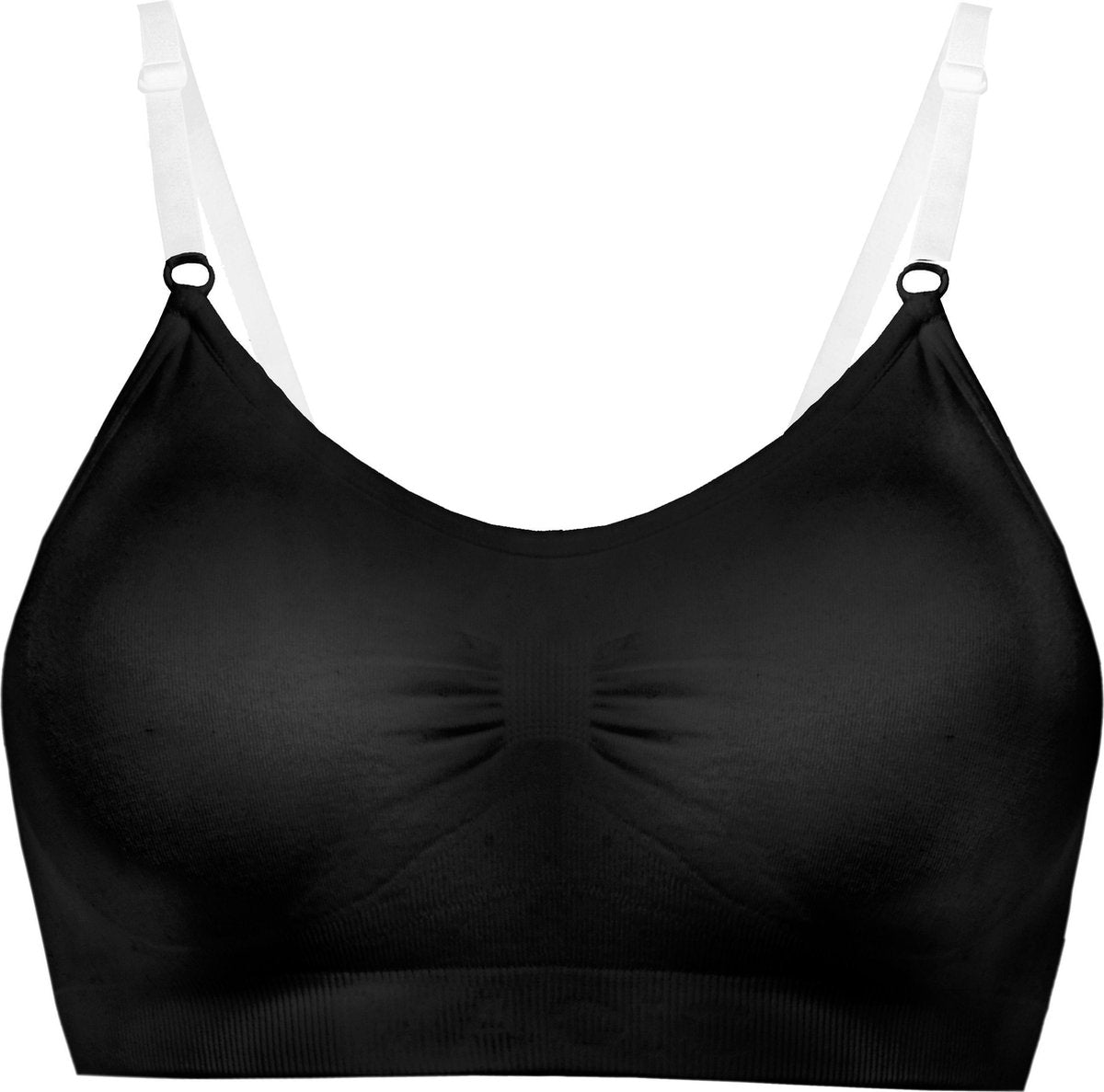 MAGIC Bodyfashion Invisible Comfort Bra Zwart Vrouwen - Maat L
