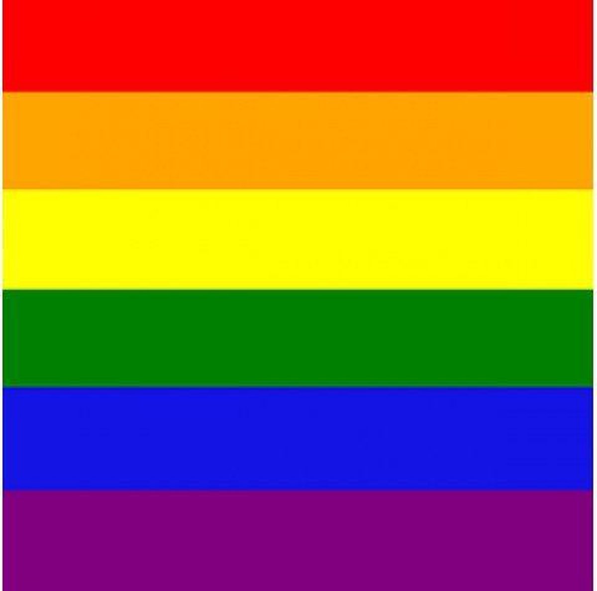 Bandana Rainbow 54x54 cm