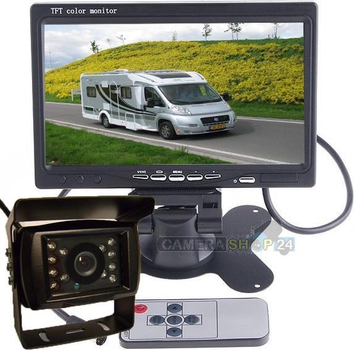 Auto / Camper camera 480tvl + Monitor - ircas6