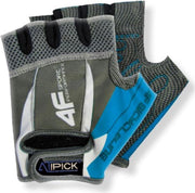 Atipick Fietshandschoenen 4f Heren Mesh Grijs/blauw Maat M