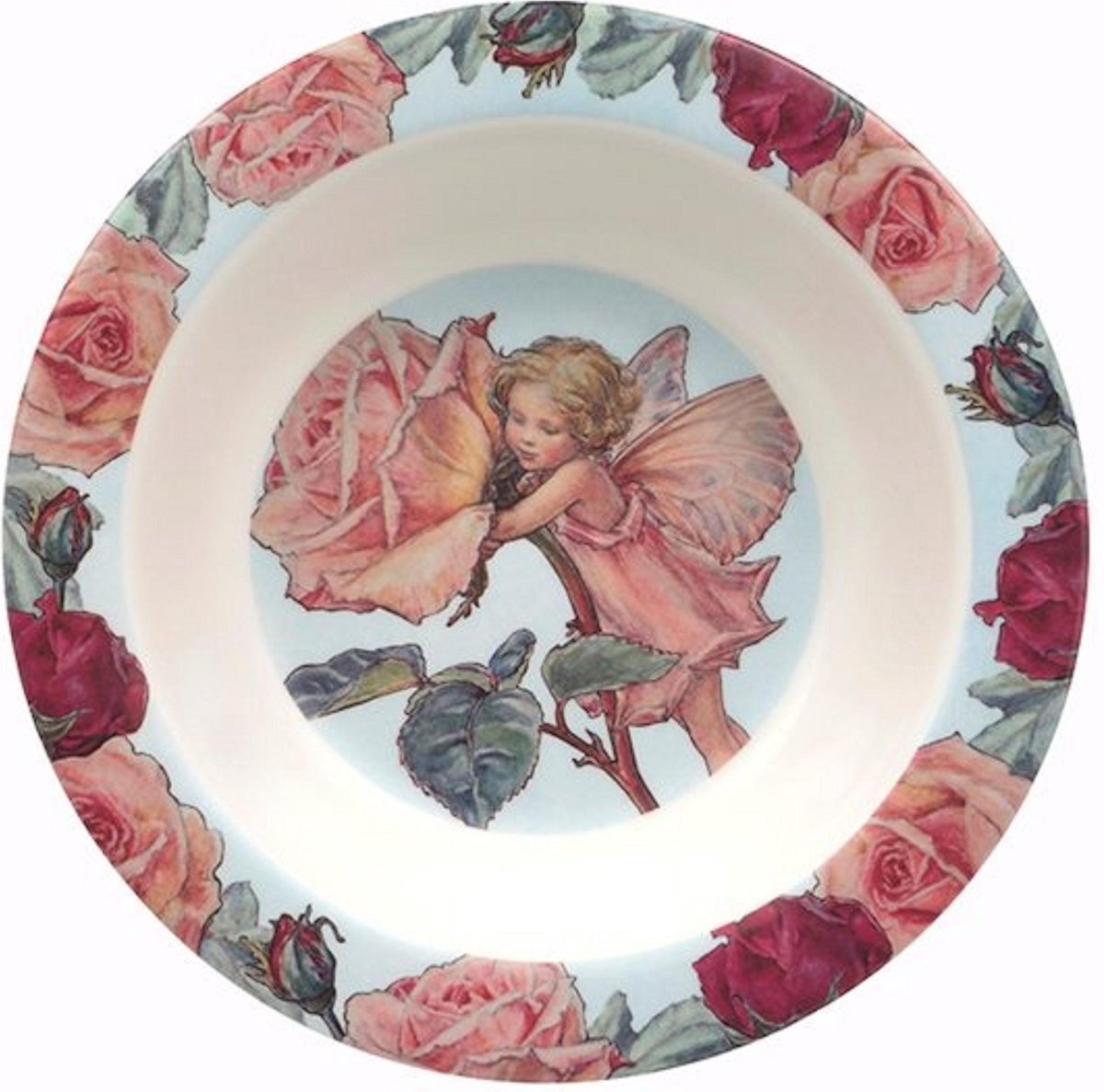 Schaaltje Flower Fairy Roos roze Ø 20 x4cm