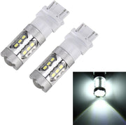 2 STKS T25 / 3156 5 W 250LM 6000K Auto Auto Turn Light Achteruitrijlichten 16LEDs SMD-2835 Lampen