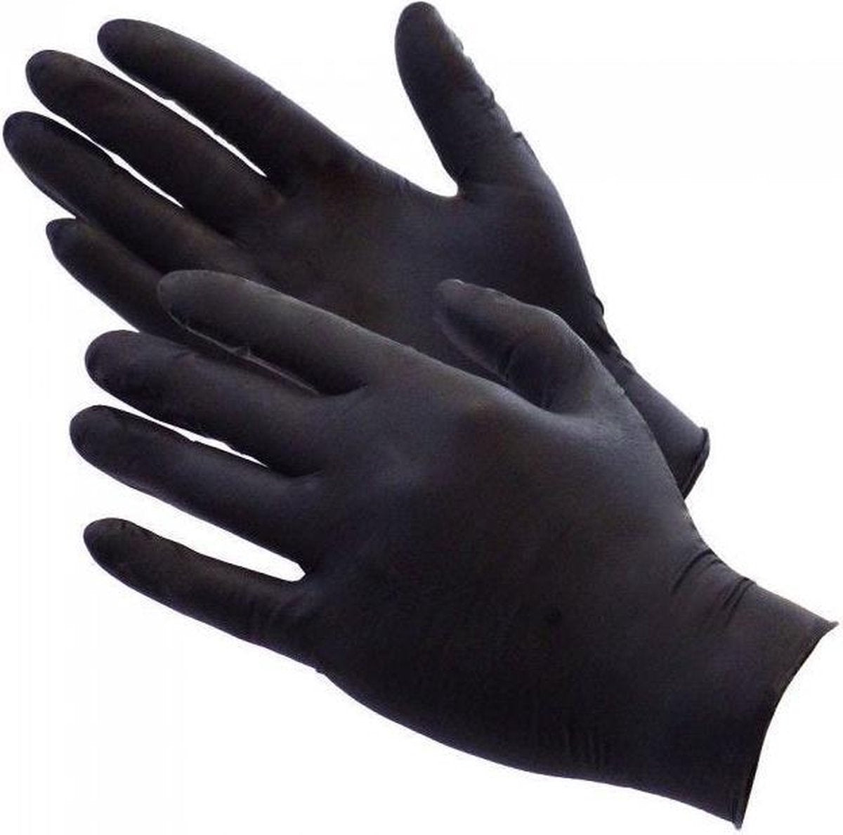 Zwart Wegwerp Nitrile Handschoenen maat XL