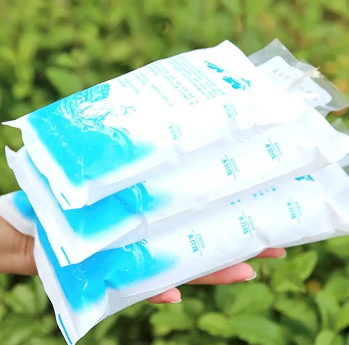 Icepacks 200ml – 10 stuks / voor airco / EHBO / herbruikbare ice packs / icepack / ice pack / cold pack / coldpack