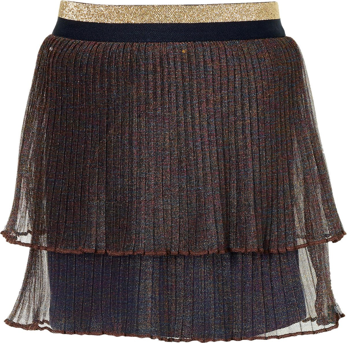 Quapi rok Doris donker blauw met glitter - maat 92