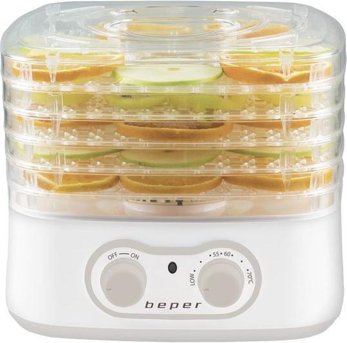 Voedseldroger 5 lades 2.5kg - Beper BC.200
