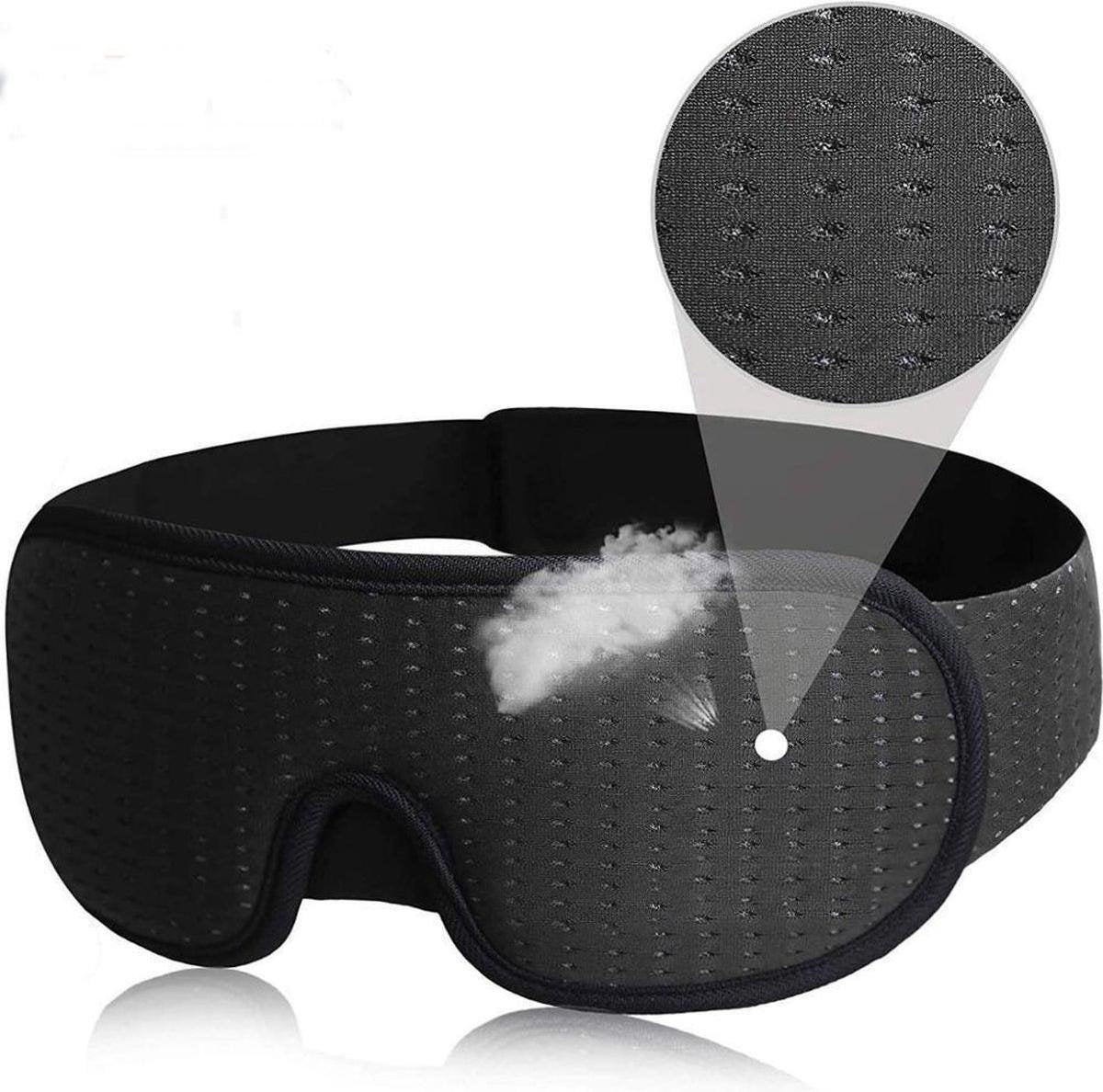 Oogmasker - Professionele Slaapmasker - 3D Ergonomisch - 100% Verduisterend - Traagschuim - Relax Luxe Slaapmasker