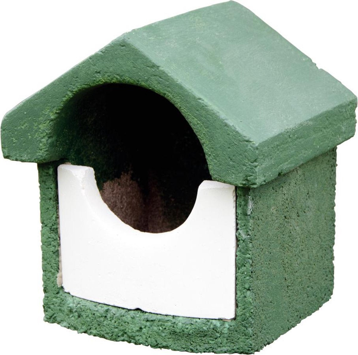 Vogelbescherming  Nestkast Hout - Groen - 17x20x15cm