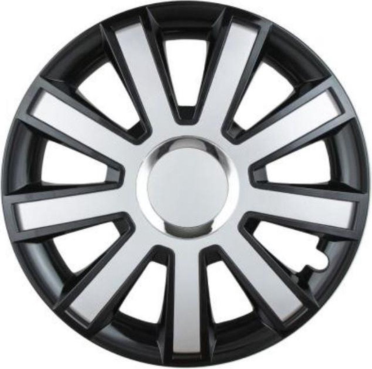Wieldoppen Set Universeel 15 Inch Velgen 4 Stuks CZ SR 15 Zilver