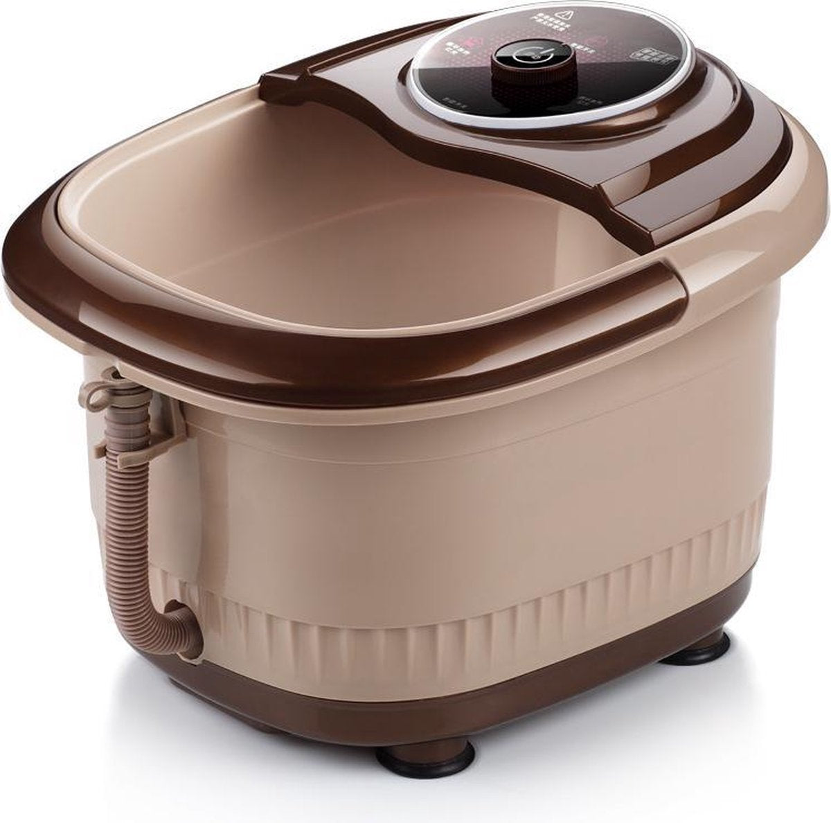 Ecommdro FT40 Voetenbad - Bubbelbad - Infrarood - Verwarming - Shiatsu massage - 12 massage rollers - Therapie