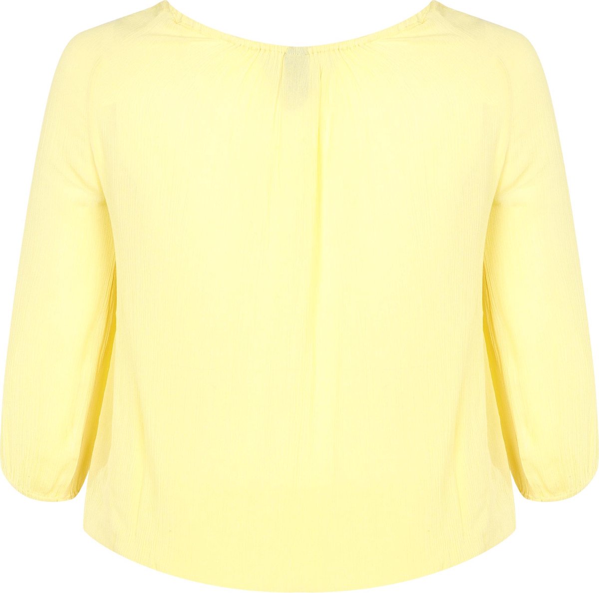 Blouse Adia crincle elastiek hals