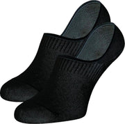 Topsocks invisible sneaker 2-pack kleur: zwart maat: 36-42