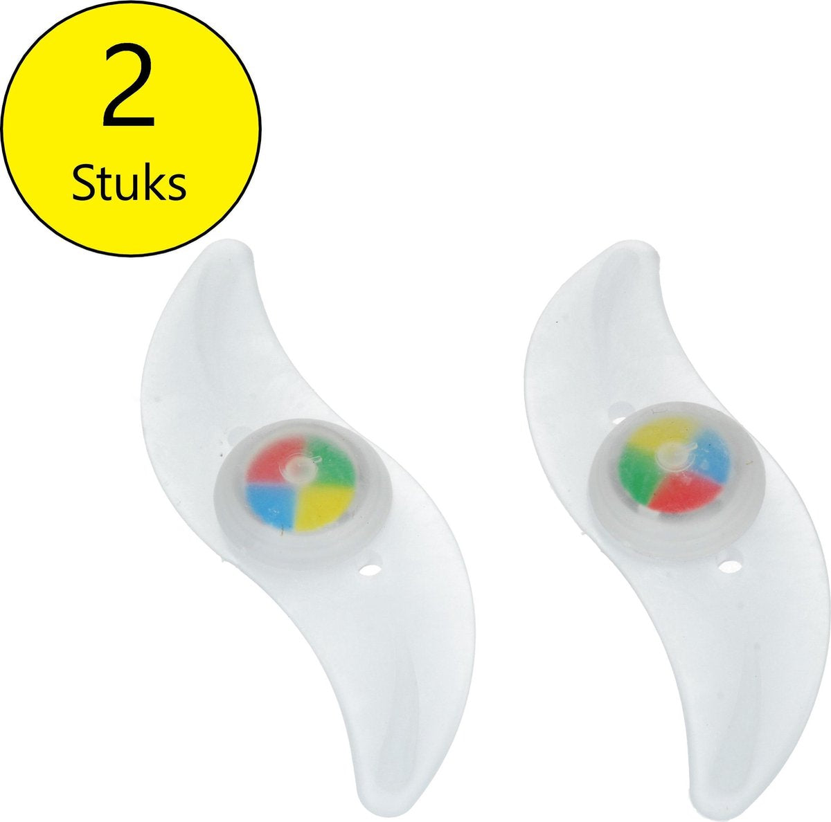 Spaakverlichting Fiets met Multicolor met 3 standen 2 Stuks – 13x4cm - Lampjes voor Fietswiel - Kinderfiets