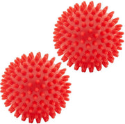 ScSPORTS® Massage bal - Set van 2 - Voor triggerpoints - 8 cm - Rood - Egelbal