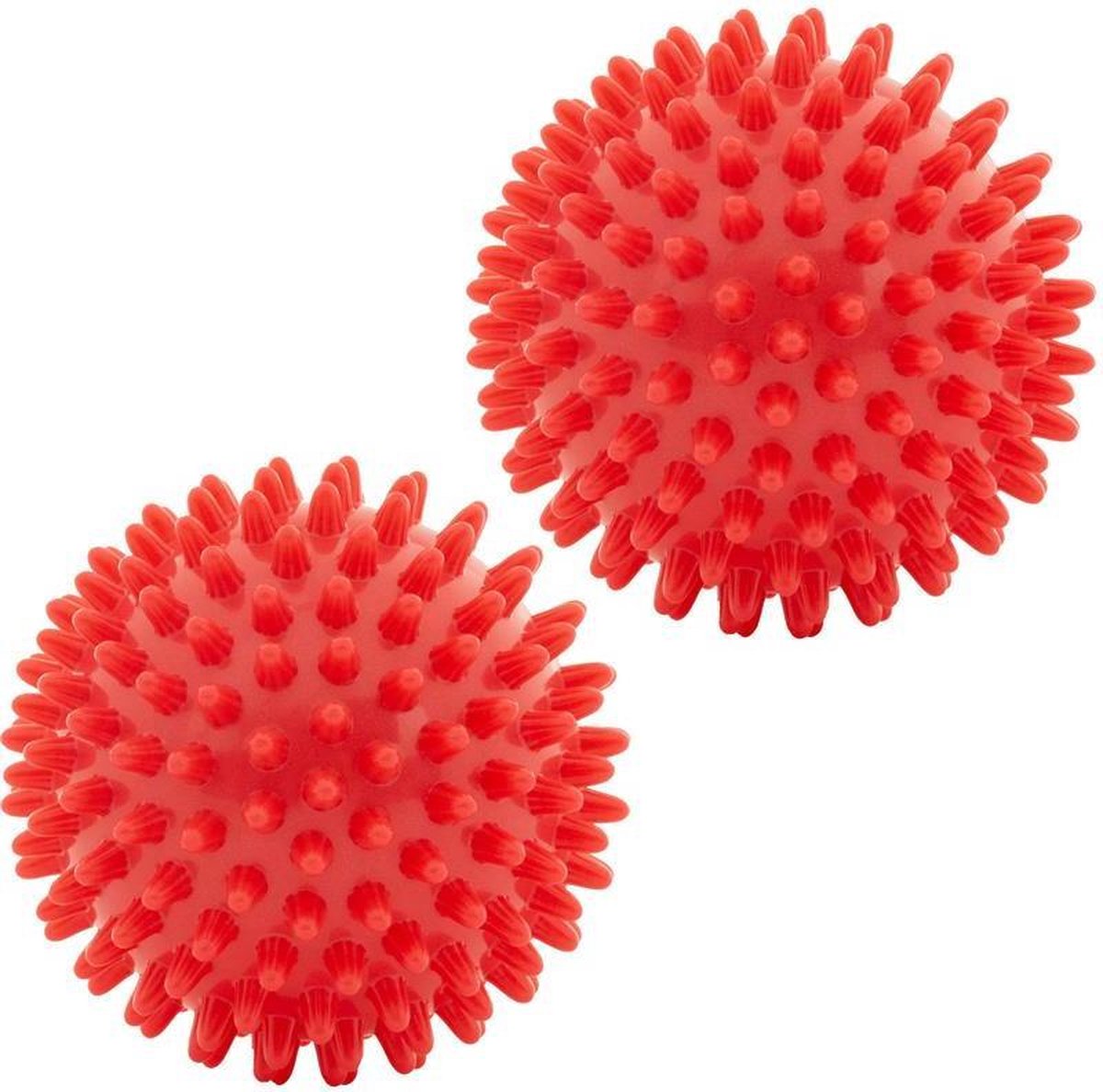 ScSPORTS® Massage bal - Set van 2 - Voor triggerpoints - 8 cm - Rood - Egelbal