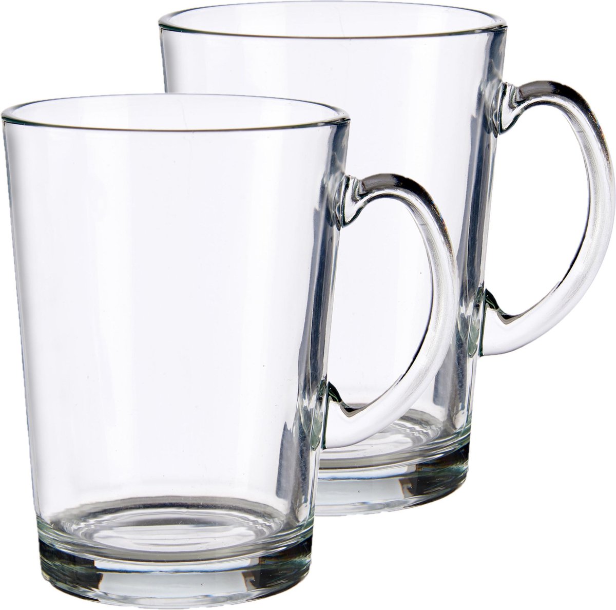 Set van 18x stuks theeglazen/koffieglazen 250 ml - Theekopjes/koffiekopjes van  glas