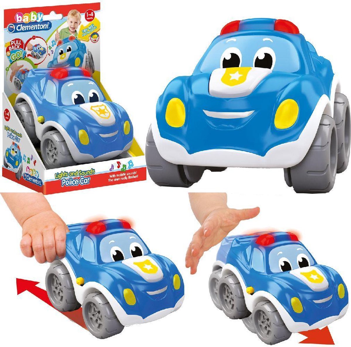 Clementoni Baby Politieauto