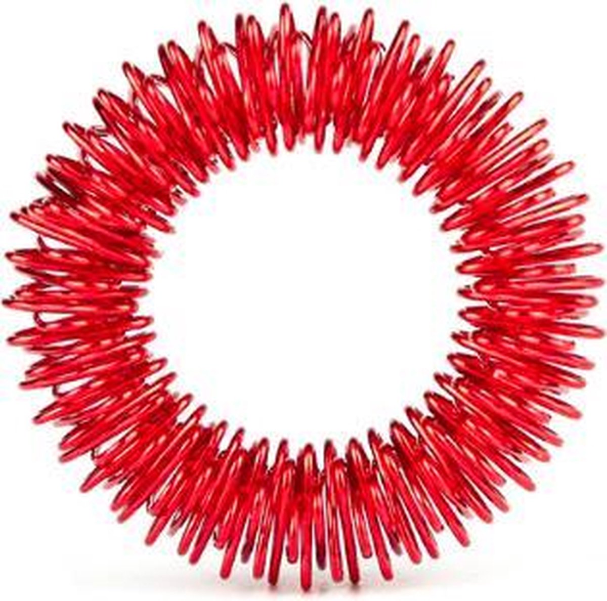 ProductGoods - 5 x Vingermassage Ring Rood | Accupunctuur | Ontspanning | Welness