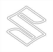 Sticker logo Suzuki wit