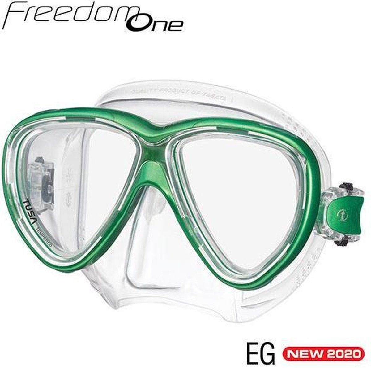 TUSA Freedom One duikbril - groen