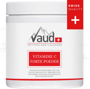 Vaud Vitamine C Forte Poeder | 100% zuivere Vitamine C 1000mg | GMO vrij | Ondersteunt de weerstand |Inhoud 250 doseringen