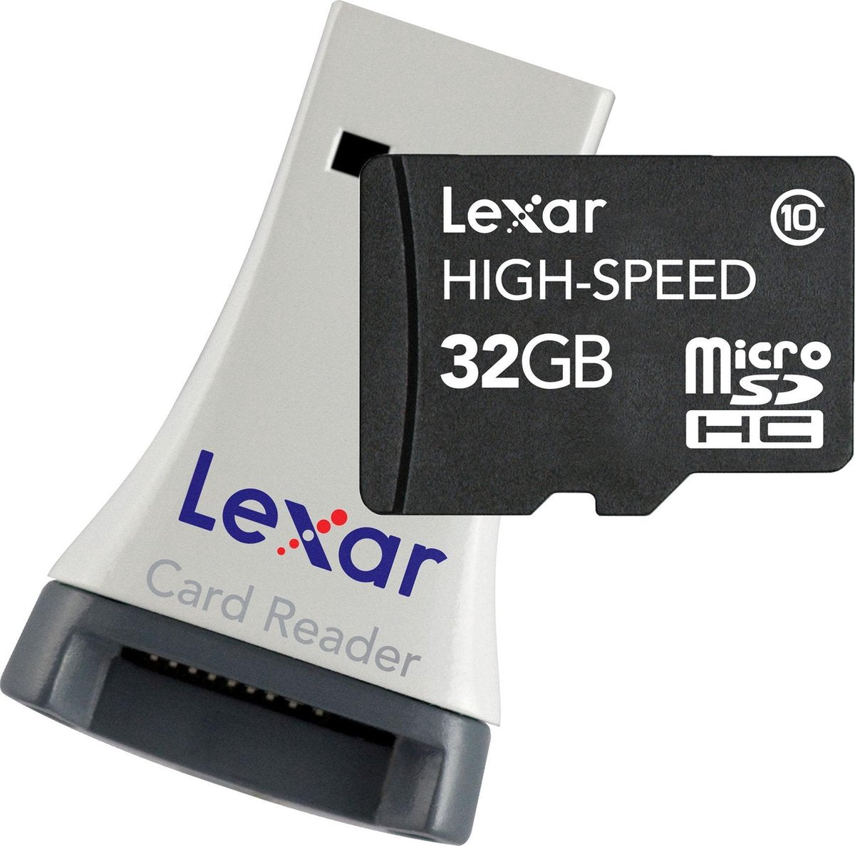 Lexar High Performance MicroSD kaart 32GB met SD adapter