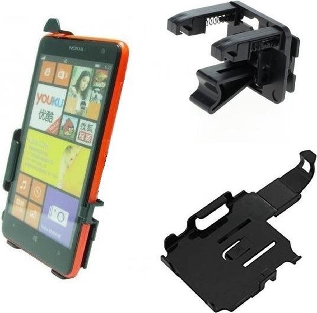 Auto Ventilator Haicom klem houder voor Nokia Lumia 625