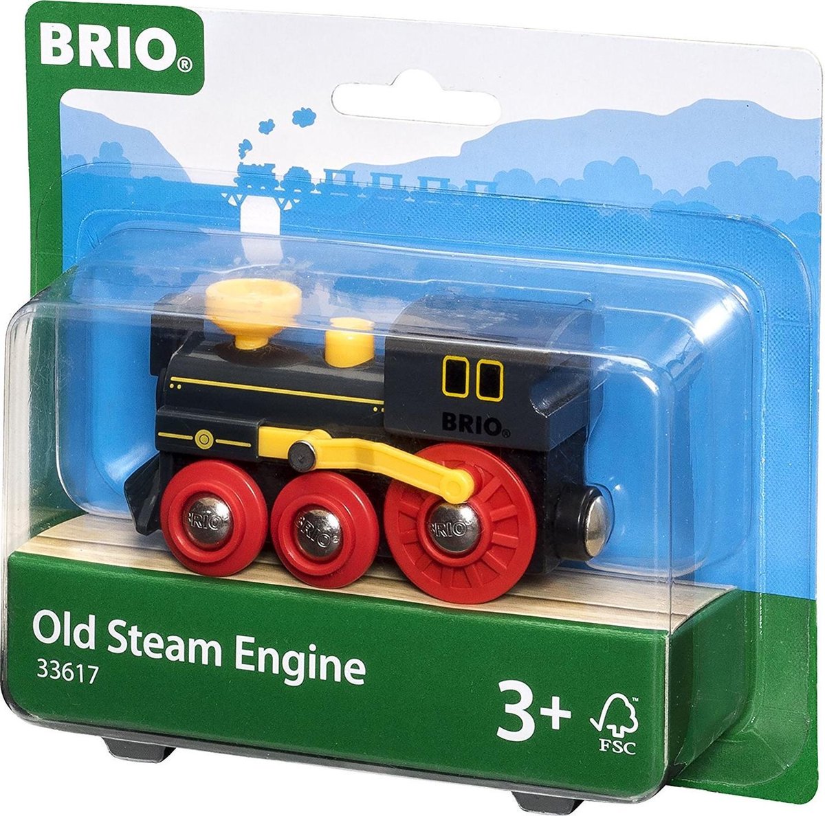 BRIO Oude stoomlocomotief - 33617
