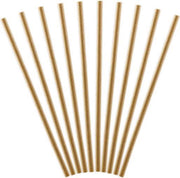 Kraft papieren rietjes - 10 stuks