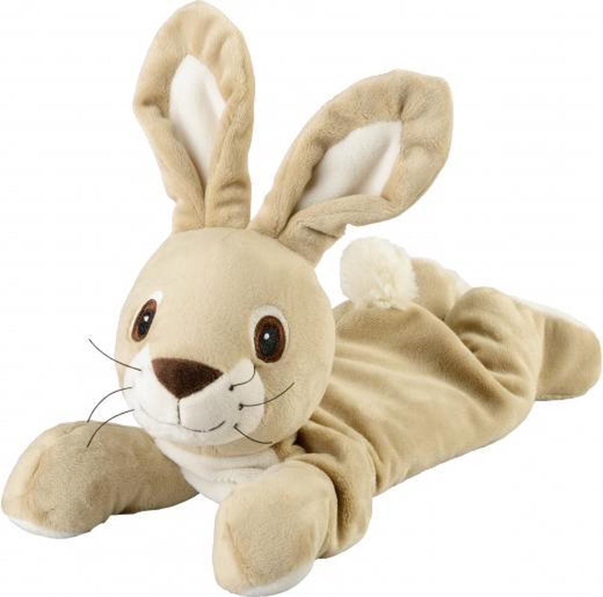 Warmteknuffel Konijn 32 Cm Creme