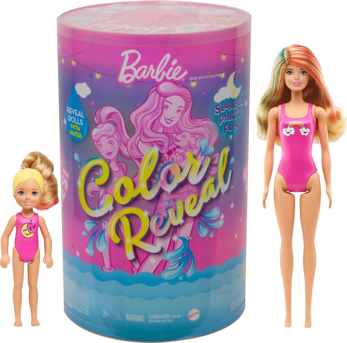 Barbie Color Reveal Slumber Party - Barbiepop