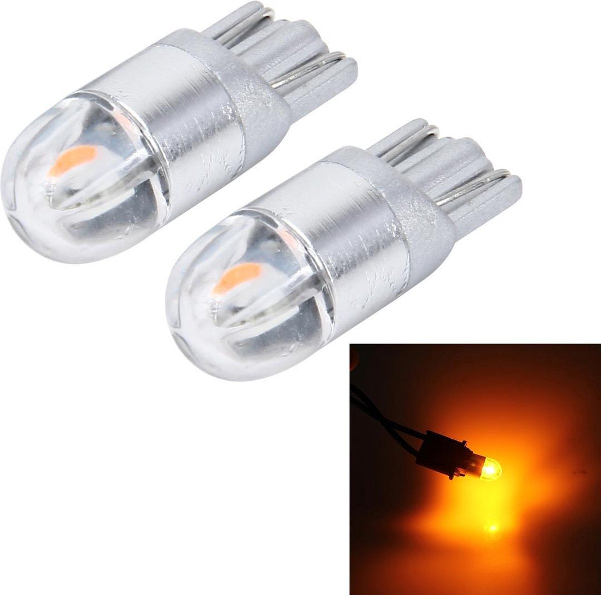 2 STKS T10 2W 2 SMD-3030 LED Car Clearance Lights Lamp