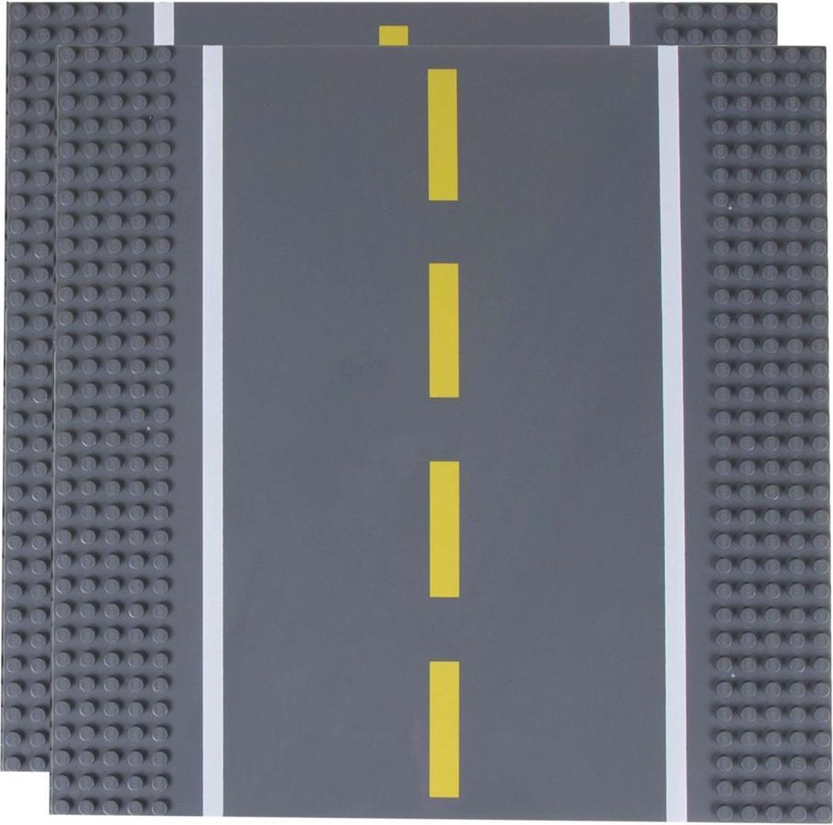 Strictly BRIKS LRDS322DG Bouwplaat Wegdeel Recht 32x32 Duopack