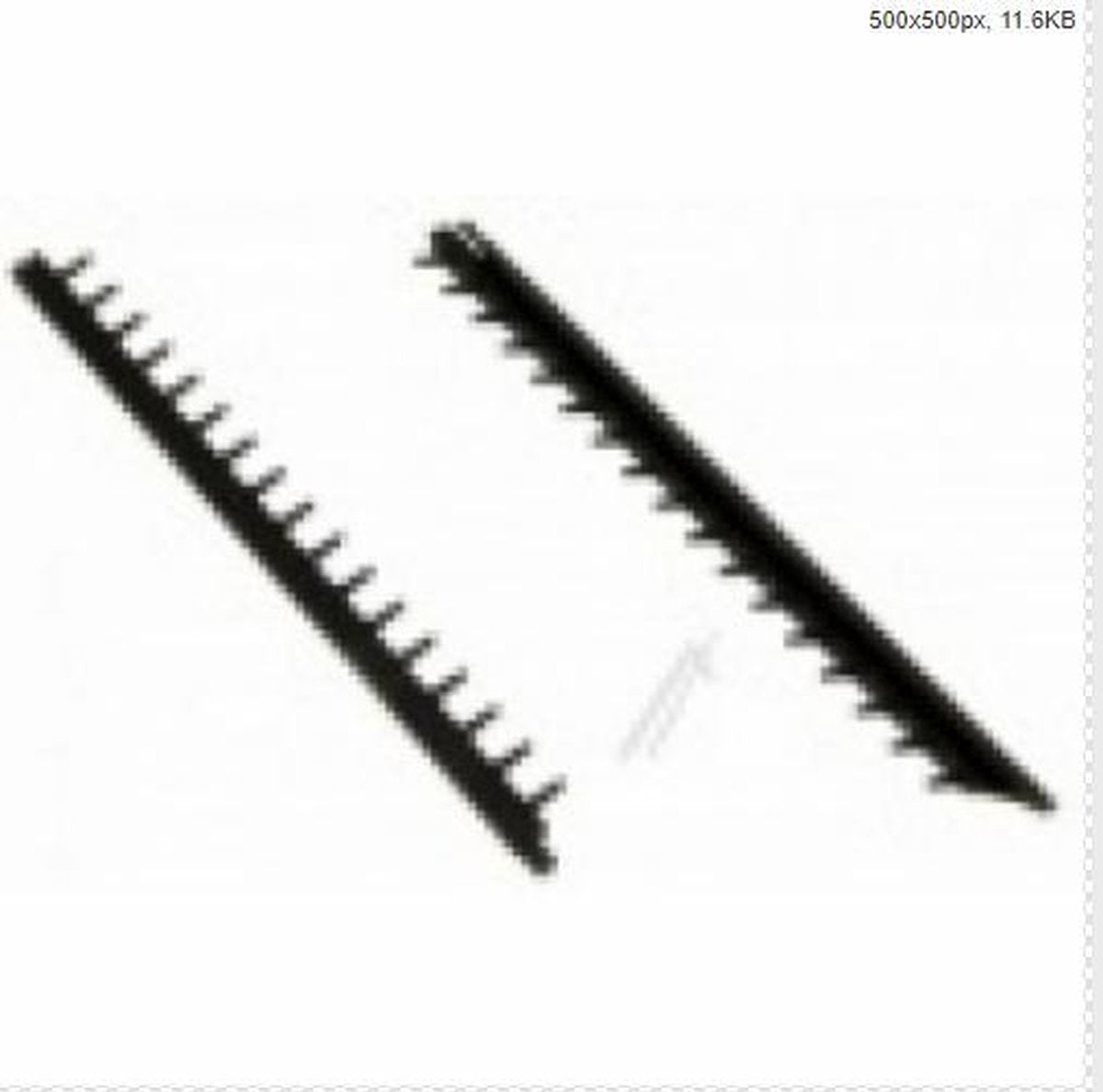 Vervangkam set opzetkam ST289E haartrimmer tondeuse Babyliss 15119
