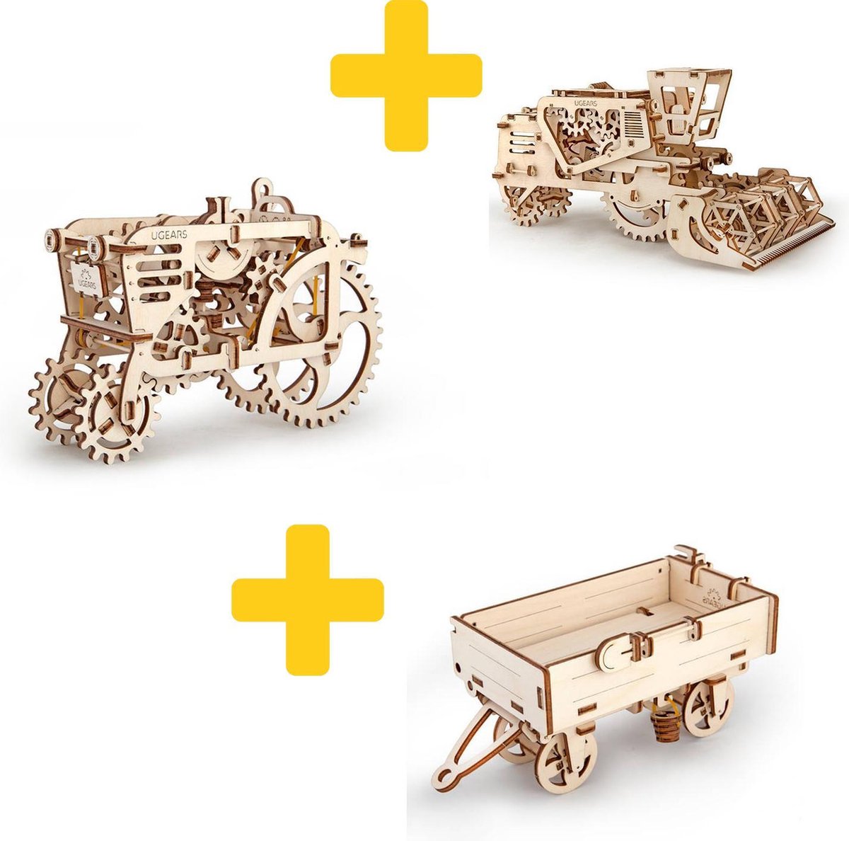 Ugears Modelbouw Voordeelpakket Farmer - Hout