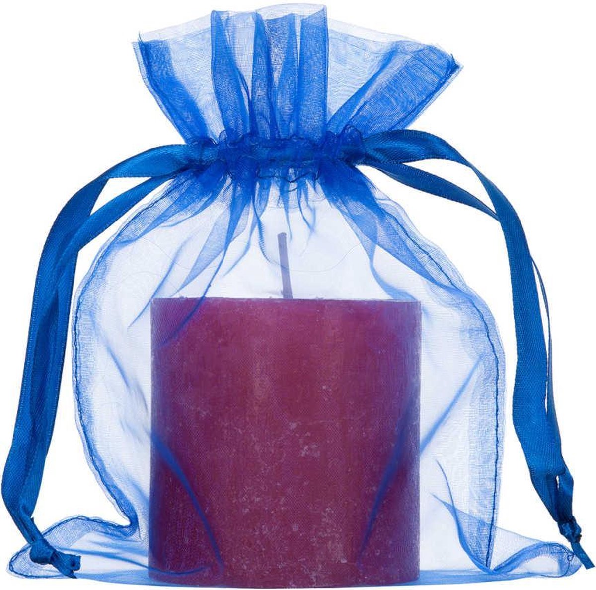 Shingyo 200 stuks organza zakje 15x20cm - Product Kleur: Blauw