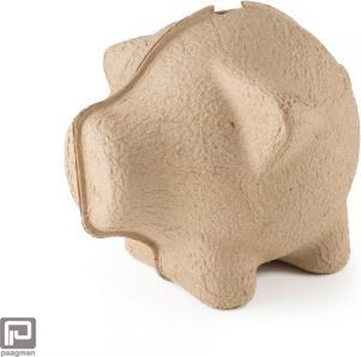 Puik Art - spaarpot Tammy - spaarvarken - papier - naturel