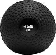 Slam Ball - VirtuFit Fitnessbal - Crossfitbal - 7 kg - Zwart