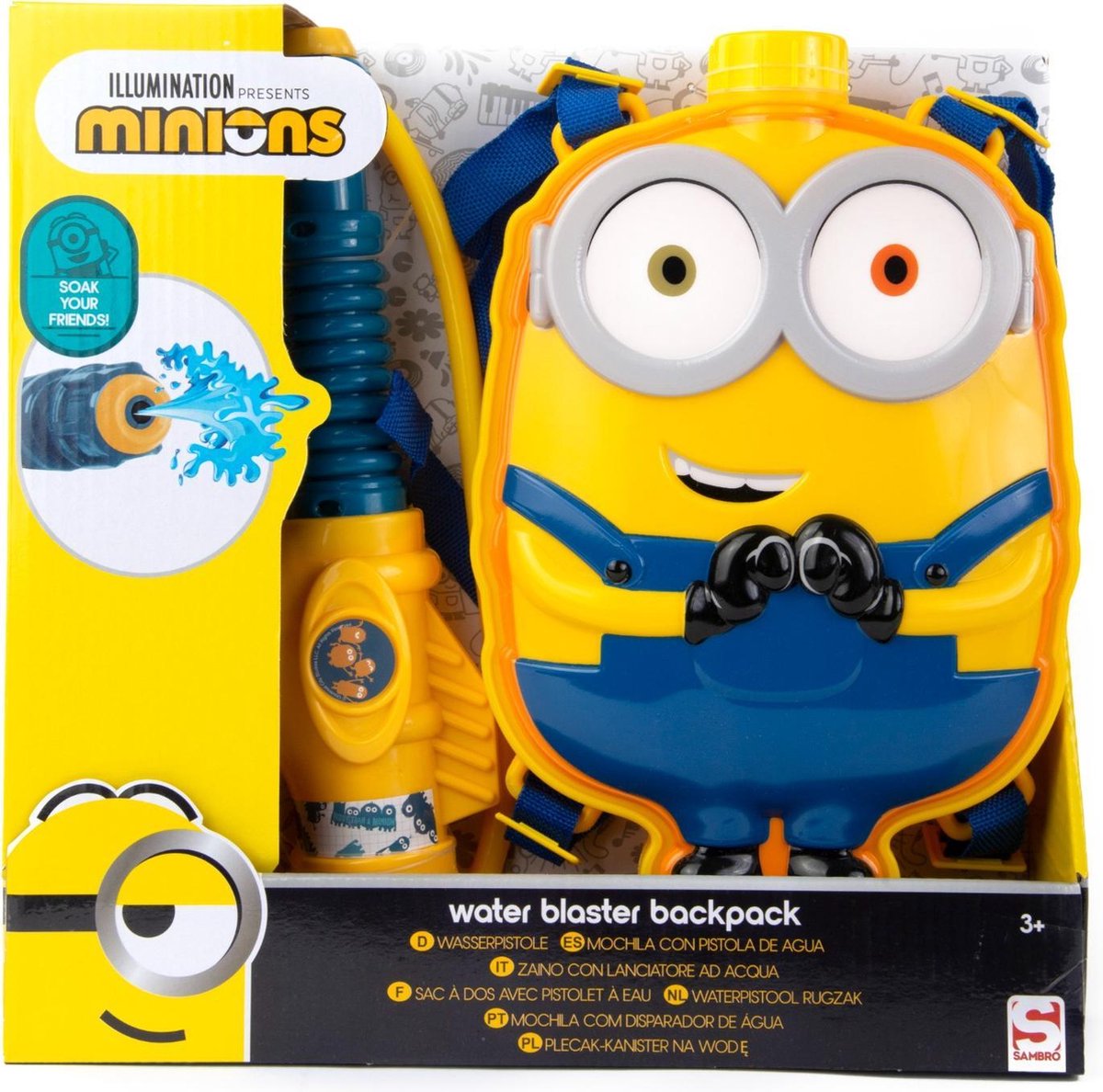 Minions Waterpistool rugzak