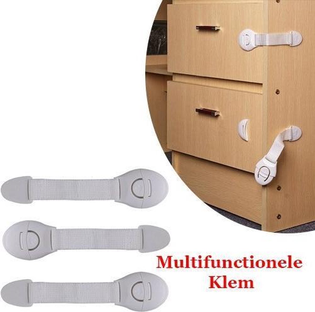 Ongelukjes voorkomen met de Multifunctionele Klem ( 10 stuks )