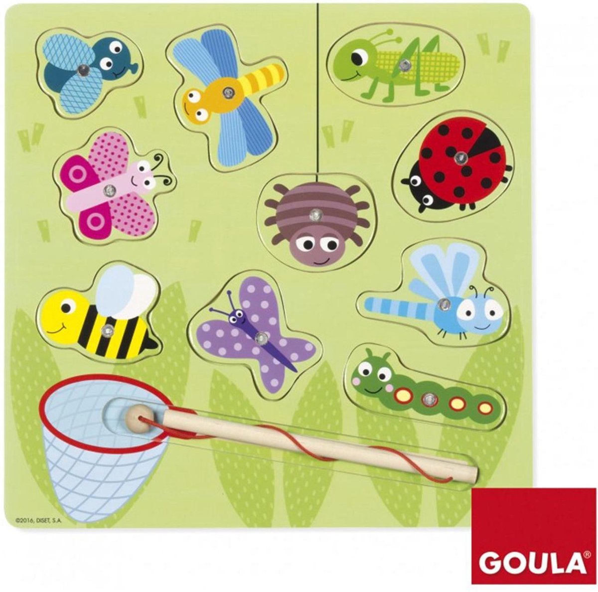 Goula Magneetpuzzel Vissen