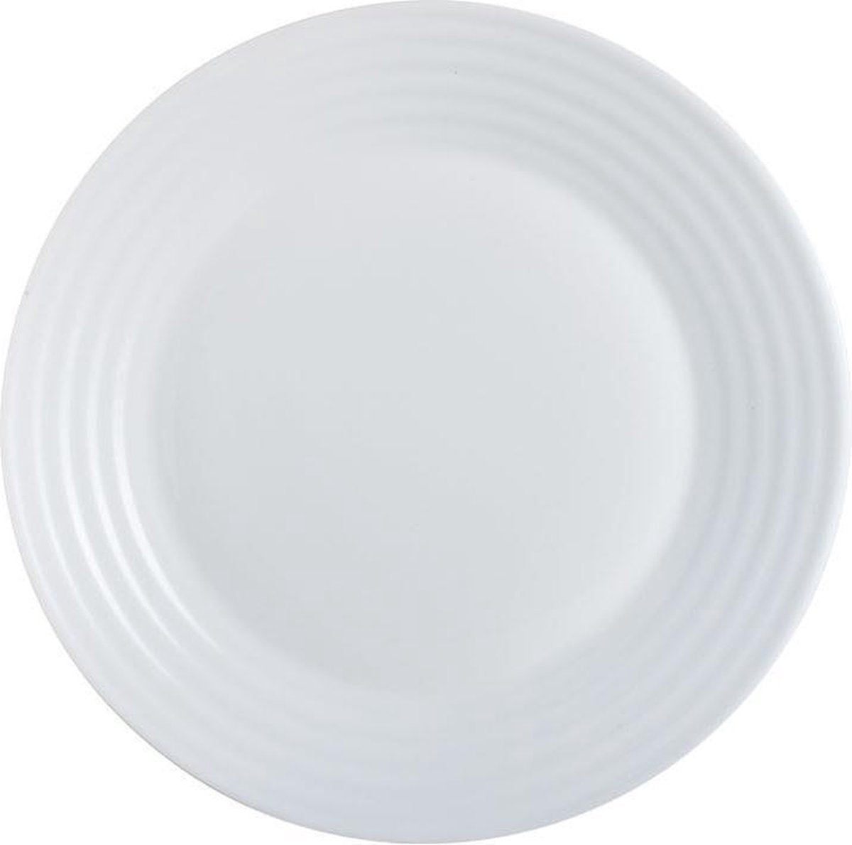 Stairo Wit Dinerbord - Plat - Ø 23.5 cm