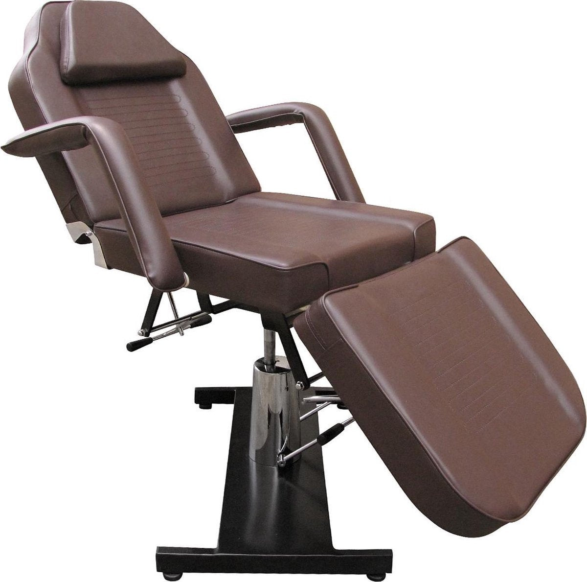 Cosmetische bank mst-150 behandelbank 185cm verstelbare 360° draaibare therapiebank met 360° draa...