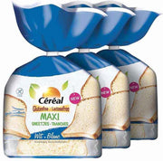 3x Cereal Maxi Brood Wit Glutenvrij En Lactosevrij 350 gr