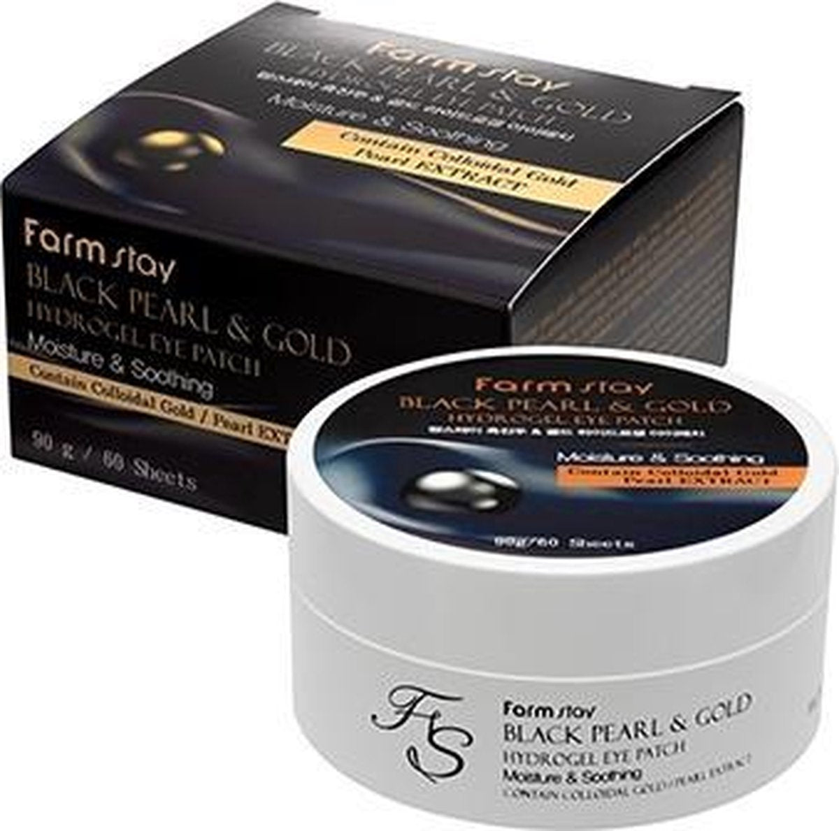 24K Gold & Peptide Perfecte Ooglap met 24K goud en 60 peptiden.