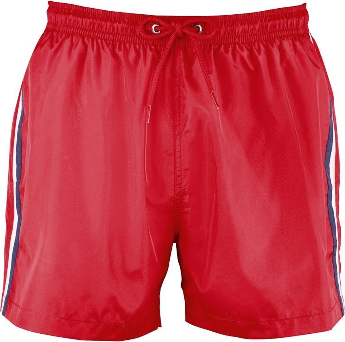 SOLS Heren Zonsopkomstcontrastzwembroekjes (Rood)
